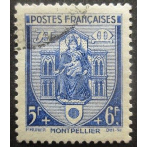 France N°536 Armoirie De Montpellier Oblitéré