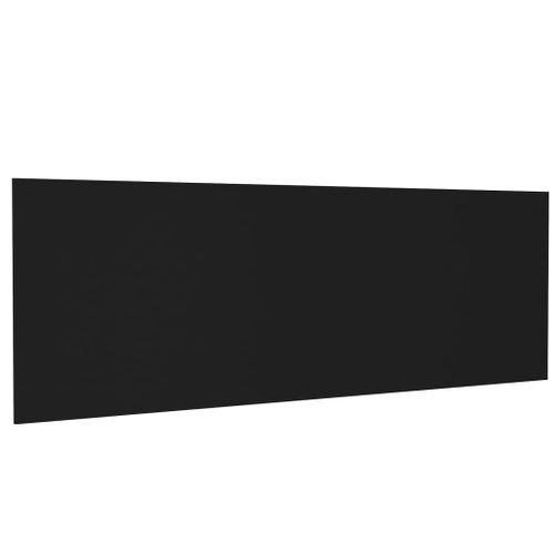 Tête De Lit Accessoire Couchage Chambre À Coucher Meuble Murale 240 X 1,5 X 80 Cm Mdf Noir Tdl0202505