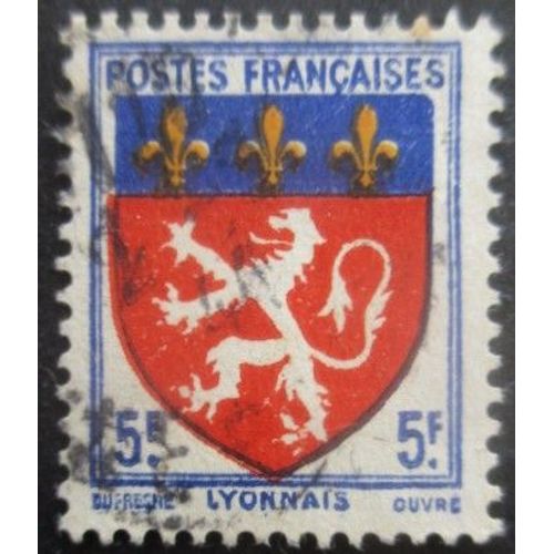 France N°572 Armoirie Du Lyonnais Oblitéré