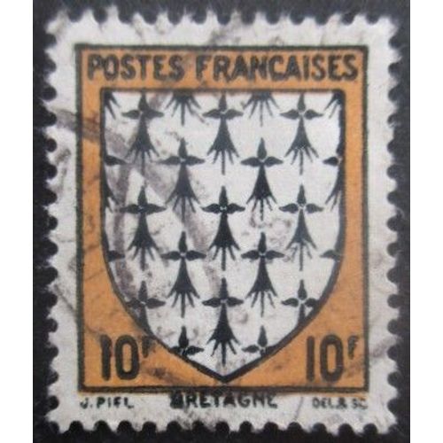 France N°573 Armoirie De Bretagne Oblitéré