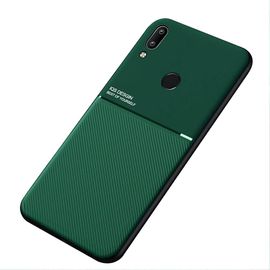 Coque Housse Étui Plaque De Métal Intégrée Pour Xiaomi Redmi Note 7/7pro - Vert