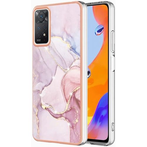 Coque Pour Xiaomi Redmi Note 11 Pro Etui Transparent Cadre De Placage Pc Dur + Silicone Tpu Souple Anti-Empreintes Digitales Résistant Aux Rayures Housse Étui Pour Redmi Note 11 Pro, B5