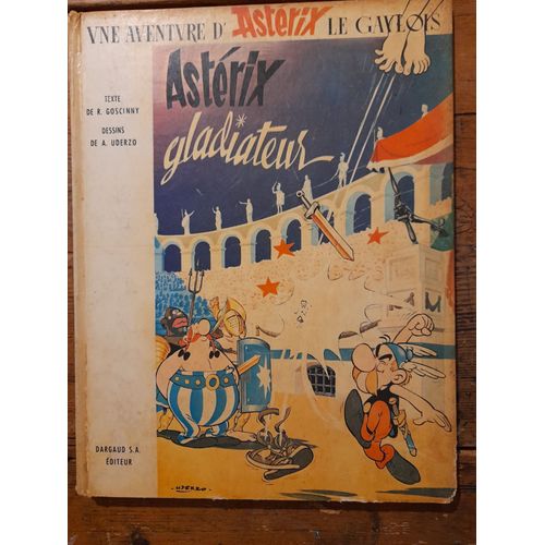 Albums Asterix Gladiateur Année 1964
