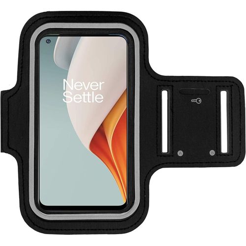 Oneplus Nord N100 Étui Brassard Pour Course À Pied Vélo Randonnée Cano Marche Équitation Et Autres Sports Noir
