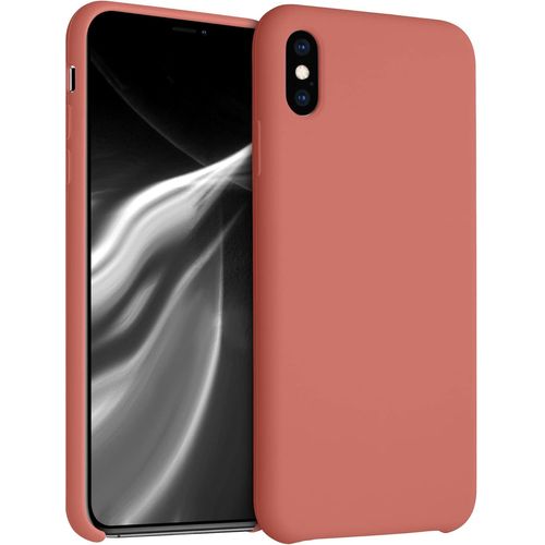 Housse Compatible Avec Apple Iphone Xs Max Coque - Housse De Téléphone Protection Souple En Tpu Silicone - Soft Blush