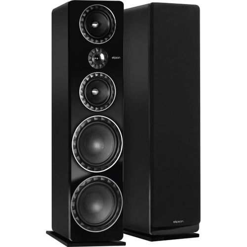 Elipson Prestige Facet 34F - Haut-parleurs - 300 Watt - tridirectionnel - noir laqué