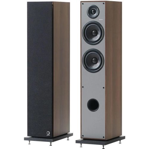 Enceinte colonne ELIPSON HORUS 11F Noyer - Gris foncé