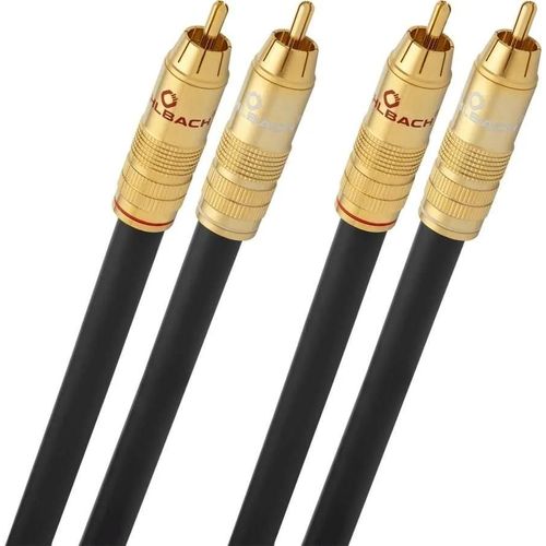 Câble RCA OEHLBACH NF 214 Master Noir (1 m)