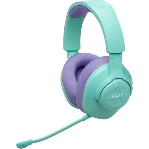 JBL Quantum 360 - Micro-casque - circum-aural - fréquence/Bluetooth radio de 2,4 GHz - sans fil - teal - certifié Zoom, Certifié Discord