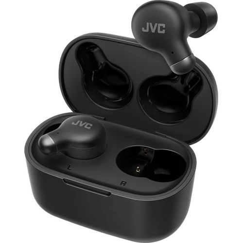 JVC HA-A25T - Écouteurs sans fil avec micro - intra-auriculaire - Bluetooth - Suppresseur de bruit actif - noir