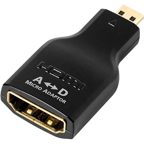 Adaptateur HDMI High Speed avec Ethernet HDMI Micro Mâle - HDMI femelle Noir