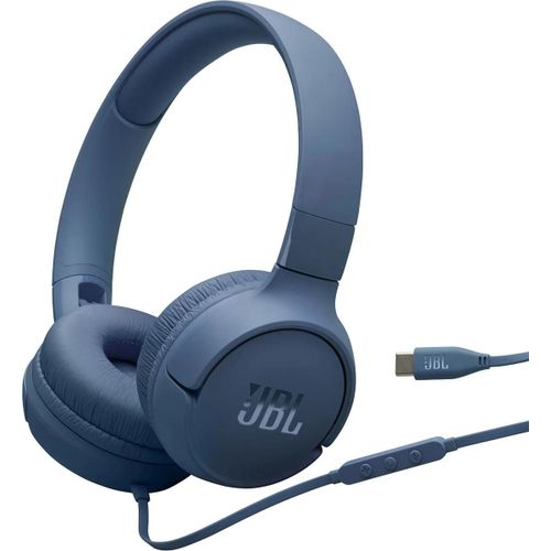 JBL TUNE 520C - Écouteurs avec micro - sur-oreille - filaire - USB-C