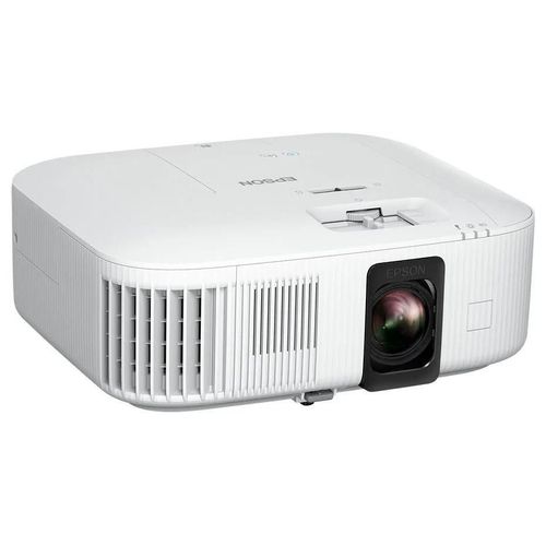 Epson EH-TW6250 - Projecteur 3LCD - 2800 lumens (blanc) - 2800 lumens (couleur) - 3840 x 2160 (3 x 1920 x 1080) - 16:9 - 4K - sans fil 802.11ac - blanc et noir - Android TV