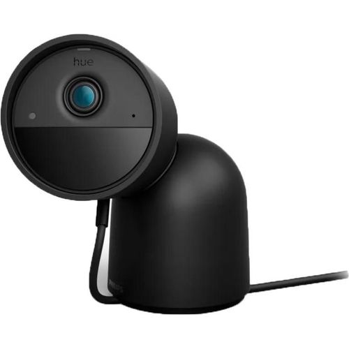 Caméra de surveillance filaire Philips Hue Secure avec support de bureau