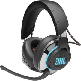 JBL Quantum 810 - Micro-casque - circum-aural - fréquence/Bluetooth radio de 2,4 GHz - sans fil - Suppresseur de bruit actif - noir