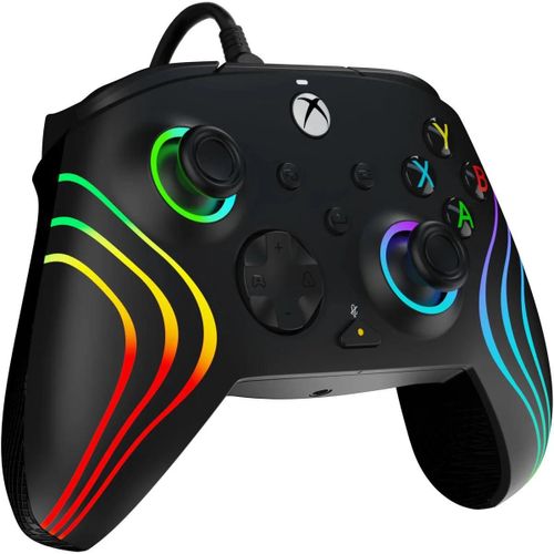 Manette Filaire Pdp Afterglow Wave - Xbox X/S, Xbox One & Pc