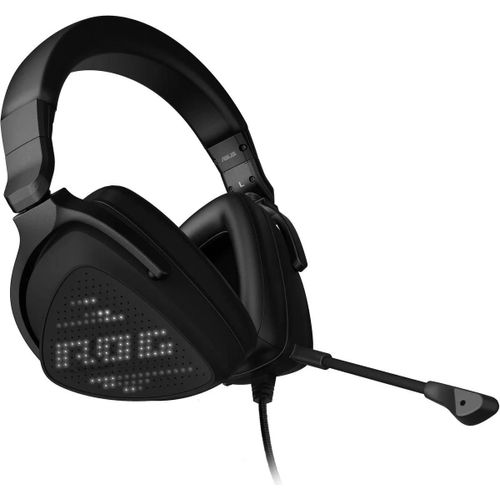 ASUS ROG Delta S Animate - Micro-casque - circum-aural - filaire - USB, USB-C - noir