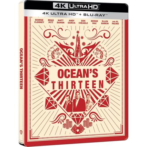 Blu-Ray Warner Bros. Pictures Ocean's 13 Steelbook