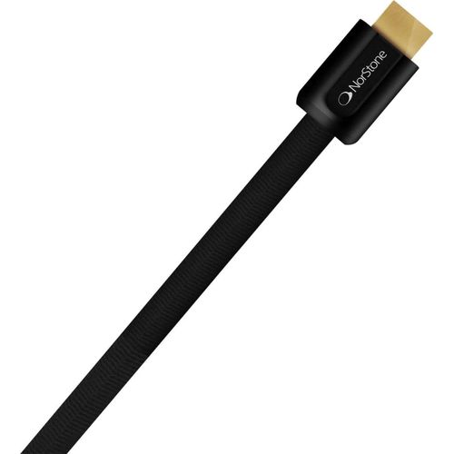 NorStone ARRAN - Câble HDMI - HDMI mâle pour HDMI mâle - 80 cm - noir - support 4K