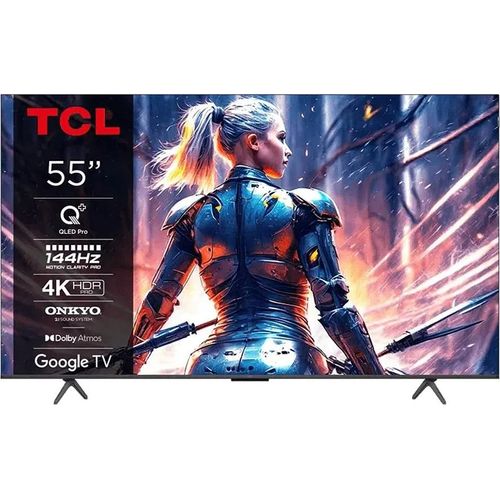 TCL 55C71B 55" (139,7 cm) QLED TV 4K Ultra HD Smart TV Titane