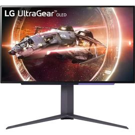 LG UltraGear 27GS95QE-B - Moniteur OLED - jeux - 27" (26.5" visualisable) - 2560 x 1440 QHD @ 240 Hz - 1000 cd/m² - 1500000:1 - DisplayHDR 400 True Black - 0.03 ms - 2xHDMI, DisplayPort