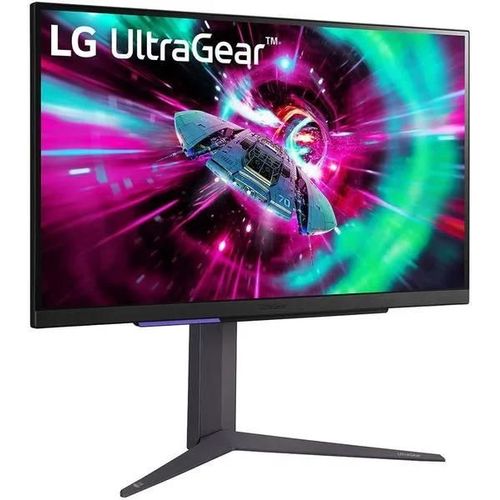 LG UltraGear 27GR93U-B - Écran LCD - jeux - 27" - 3840 x 2160 4K @ 144 Hz - IPS - 400 cd/m² - 1000:1 - DisplayHDR 400 - 1 ms - 2xHDMI, DisplayPort - noir
