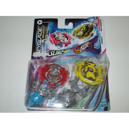 Set De 2 Toupies Beyblade: Sling Shock Vs Hyper Sphere "Burst Surge"
