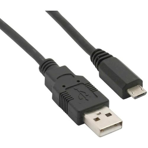 Micro USB B 5 contacts mâle / USB A mâle
