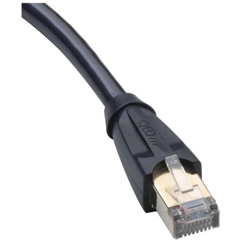 QED Performance - Cordon de raccordement - RJ-45 (M) pour RJ-45 (M) - 5 m - UTP - CAT 6 - bloqué - graphite
