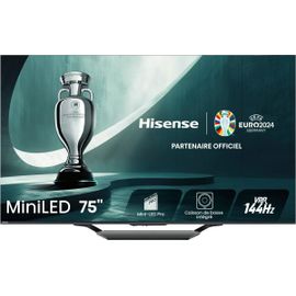 TV QLED HISENSE MiniLED 75U7NQ 75" 4K UHD 2024