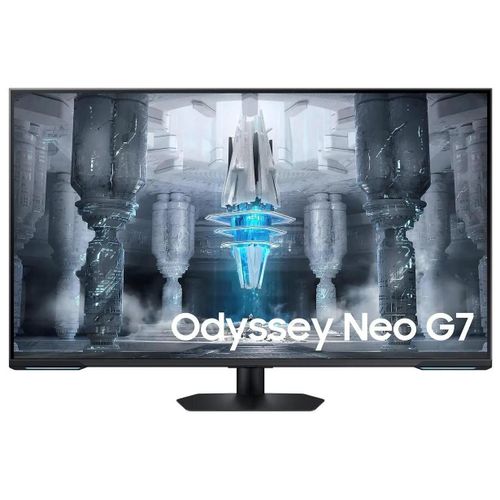 Samsung Odyssey Neo G7 S43CG700NU - G70NC Series - moniteur QLED - Intelligent - jeux - 43" - 3840 x 2160 4K @ 144 Hz - VA - 400 cd/m² - 4250:1 - DisplayHDR 600 - 1 ms - 2xHDMI, DisplayPort -...
