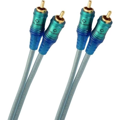 Câble stéréo RCA Oehlbach Ice Blue (2 m)