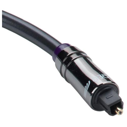 QED Performance - Câble audio numérique (optique) - TOSLINK mâle pour TOSLINK mâle - 1.5 m - fibre optique - graphite