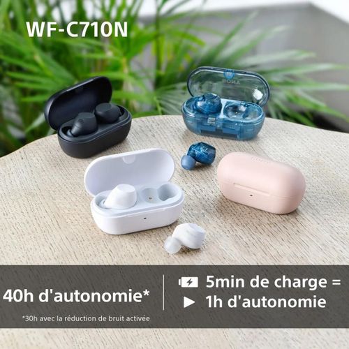 Écouteur true wireless Sony WF-C710 Noir