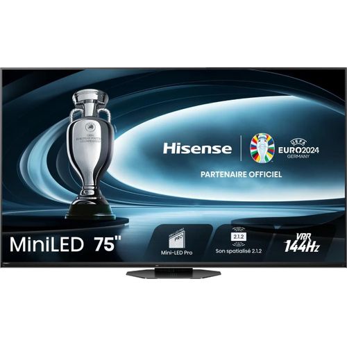 Hisense 75U8NQ 75" (190 cm) ULED 4K, Mini LED, 120Hz