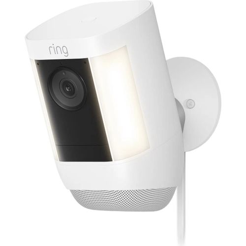 Caméra Ring Spotlight Cam Pro Plug-in Blanc