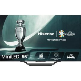 TV QLED HISENSE MiniLED 55U7NQ 55" 4K UHD 2024