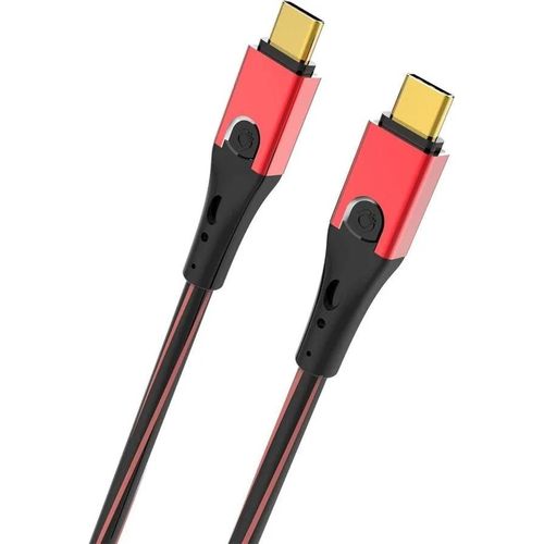 USB 3.1 Câble de raccordement [1x USB-C? mâle - 1x USB-C? mâle] 1 m roug