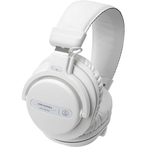 Audio-Technica ATH PRO5X - Écouteurs - circum-aural - filaire - jack 3,5mm - blanc
