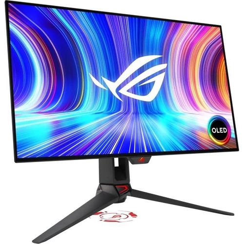 ASUS ROG Swift OLED PG27AQDM - Moniteur OLED - jeux - 27" - 2560 x 1440 @ 240 Hz - 450 cd/m² - HDR10 - 0.03 ms - 2xHDMI, DisplayPort
