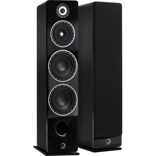 Elipson Prestige Facet 24F - Colonne - à 3,5 voies - noir laqué, mat noir