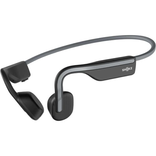 AfterShokz OpenMove - Casque à conduction osseuse Bluetooth - Gris