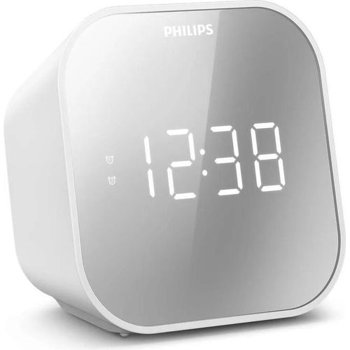 Radio Réveil Écran Finition Miroir - Tar4406/12 - Blanc Philips
