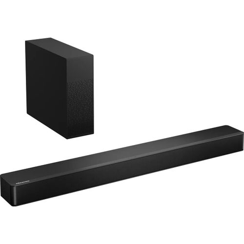 Barre de son sans fil Hisense HS2100 - Bluetooth 5.3 - HDMI eARC - 2,1CH - 240W - 3 haut-parleurs