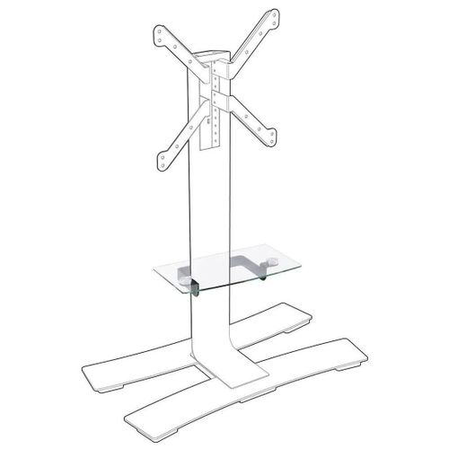 Accessoire meuble TV ERARD TABLETTE NOIRE