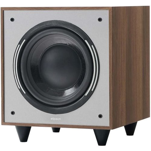 Caisson de basse ELIPSON HORUS 8S Noyer - Gris foncé