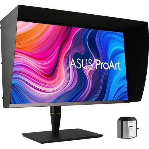 ASUS ProArt PA27UCX-K - Écran LED - 27" - 3840 x 2160 4K @ 60 Hz - IPS - 1000 cd/m² - 1000:1 - DisplayHDR 1000 - 5 ms - 2xHDMI, DisplayPort, USB-C - haut-parleurs - noir - avec X-Rite i1 Display...