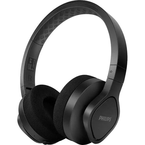 Philips GO TAA4216BK - Écouteurs avec micro - sur-oreille - Bluetooth - sans fil - noir