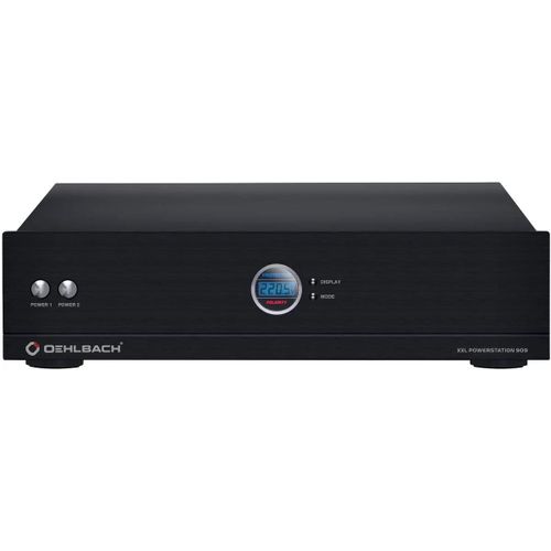 Oehlbach XXL Series Powerstation 909 - Protection contre les surtensions - CA 230 V - connecteurs de sortie : 8 - noir