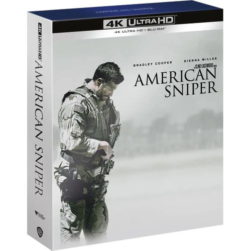 American Sniper - Édition Collector 4k Ultra Hd + Blu-Ray - Boîtier Steelbook + Goodies